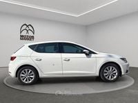 Usata Seat Leon Style 131 CV (96 kW) 2020 Bianco Berlina