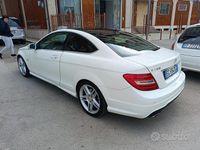 Usata Mercedes C250 Executive 204 CV (150 kW) 2011 Bianco Coupé