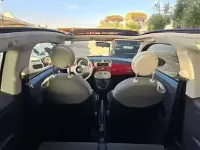 Usata Fiat 500C 69 CV (50 kW) 2009 Rosso Cabrio