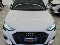 Usata Audi A3 Advanced 150 CV (110 kW) 2020 Bianco Berlina