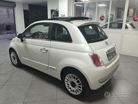 Usata Fiat 500 Lounge 95 CV (69 kW) 2010 Bianco Berlina