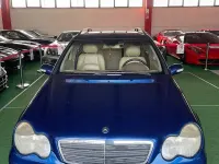 Usata Mercedes C220 143 CV (105 kW) 2003 Blu Station wagon