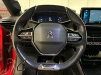 Usata Peugeot e-208 GT 100 kW (136 CV) 2022 Rosso Utilitaria