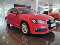 Usata Audi A3 S-Line 110 CV (80 kW) 2016 Rosso Berlina