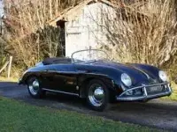 Usata Porsche 356 75 CV (55 kW) 1957 Nero Cabrio