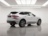 Usata Jaguar F-Pace R-Sport 300 CV (220 kW) 2018 Argento SUV