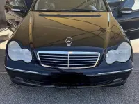 Usata Mercedes C200 95 CV (69 kW) 2003 Nero Berlina