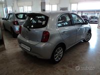 Usata Nissan Micra Acenta 80 CV (58 kW) 2016 Grigio Utilitaria