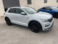 Käytetty VW T-Roc R-line 110 HP (80 kW) 2021 Valkoinen Katumaasturi