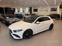 Usata Mercedes A180 AMG Line Premium 136 CV (100 kW) 2024 Bianco pastello Berlina