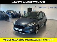 Usata Ford Fiesta Active 101 CV (74 kW) 2019 Chrome blu + tetto nero Utilitaria