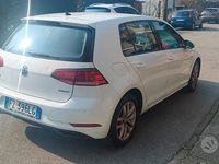 Usata VW Golf VII Trendline 130 CV (95 kW) 2019 Bianco Berlina
