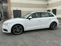 Usata Audi A3 S-Line 150 CV (110 kW) 2014 Bianco Berlina