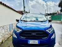 Usata Ford Ecosport ST-Line 100 CV (73 kW) 2019 Blu SUV
