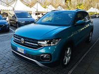 Usata VW T-Cross Advance 110 CV (80 kW) 2022 Azzurro SUV