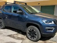Usata Jeep Compass Trailhawk 240 CV (176 kW) 2021 Blu SUV