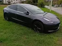 Usata Tesla Model 3 Long Range AWD 152 kW (208 CV) 2019 Grigio Berlina