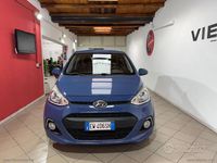 Usata Hyundai i10 Style 67 CV (49 kW) 2014 Blu Utilitaria
