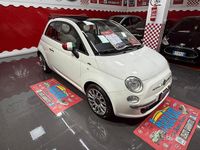 Usata Fiat 500 Rock 75 CV (55 kW) 2009 Bianco Cabrio
