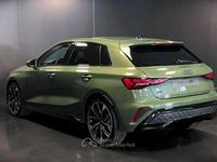 Nuova Audi A3 S-Line 150 CV (110 kW) 2025 Verde Berlina