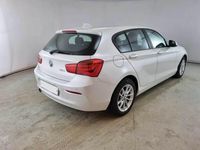 Usata BMW 116 Advantage 116 CV (85 kW) 2019 Bianco Utilitaria