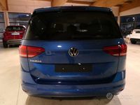 Usata VW Touran Business 150 CV (110 kW) 2020 Blu metallizzato Monovolume