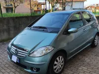Usata Mercedes A150 Elegance 95 CV (69 kW) 2005 Verde Monovolume