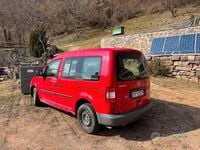 Usata VW Caddy 2007 Rosso Monovolume