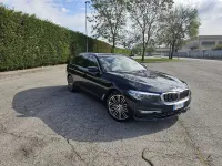 Usata BMW 520 Luxury Line 190 CV (139 kW) 2018 Blu/azzurro Station wagon
