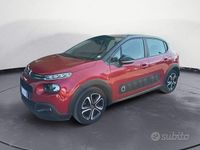 Usata Citroën C3 PureTech 83 CV (61 kW) 2018 Rosso Utilitaria