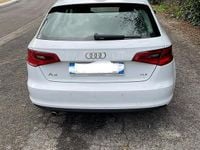 Usata Audi A3 Ambition 105 CV (77 kW) 2013 Bianco Berlina