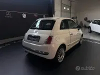 Usata Fiat 500 Lounge 75 CV (55 kW) 2010 Bianco Berlina