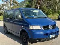 Usata VW T5 131 CV (96 kW) 2004 Blu Furgone