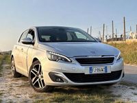 Usata Peugeot 308 GT-line 130 CV (95 kW) 2017 Grigio Berlina
