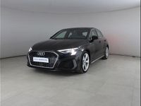Usata Audi A3 Sportback S-Line 150 CV (110 kW) 2020 Nero Utilitaria