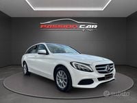 Usata Mercedes C180 Business 116 CV (85 kW) 2018 Bianco Station wagon