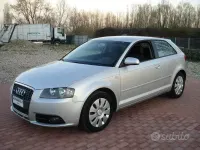 Usata Audi A3 S-Line 102 CV (75 kW) 2008 Grigio metallizzato Utilitaria