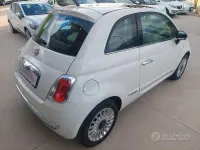 Usata Fiat 500 Lounge 95 CV (69 kW) 2011 Bianco Berlina