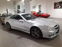Usata Mercedes SL500 244 CV (179 kW) 2003 Grigio Cabrio