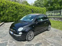 Usata Fiat 500C Rock 69 CV (50 kW) 2013 Nero Cabrio