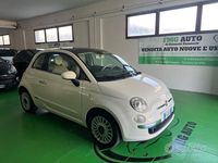 Usata Fiat 500 Lounge 69 CV (50 kW) 2010 Bianco Utilitaria