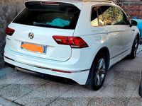 Usata VW Tiguan R-line 150 CV (110 kW) 2019 Bianco SUV