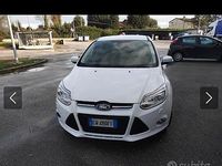 Usata Ford Focus 125 CV (91 kW) 2014 Bianco Berlina