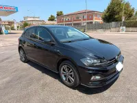 Usata VW Polo R-line 95 CV (69 kW) 2021 Nero Utilitaria