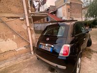 Usata Fiat 500 75 CV (55 kW) 2009 Nero Cabrio