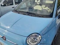 Usata Fiat 500C 95 CV (69 kW) 2013 Blu Cabrio