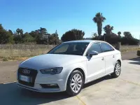 Usata Audi A3 Young 110 CV (80 kW) 2015 Bianco Utilitaria