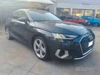 Usata Audi A3 Advanced 150 CV (110 kW) 2022 Grigio Berlina