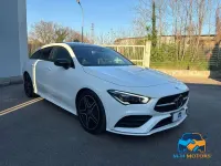 Usata Mercedes CLA200 Premium 150 CV (110 kW) 2020 Bianco Coupé