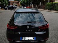 Usata Seat Leon FR 116 CV (85 kW) 2019 Nero Berlina